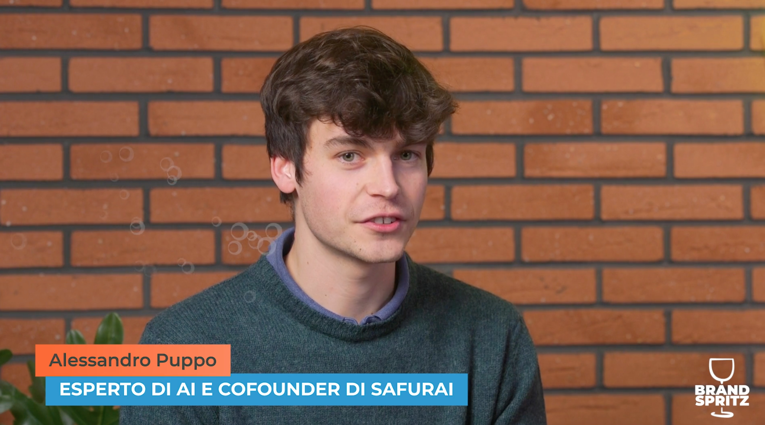 Brand Spritz Alessandro Puppo, Esperto di AI e Co-Founder di Safurai