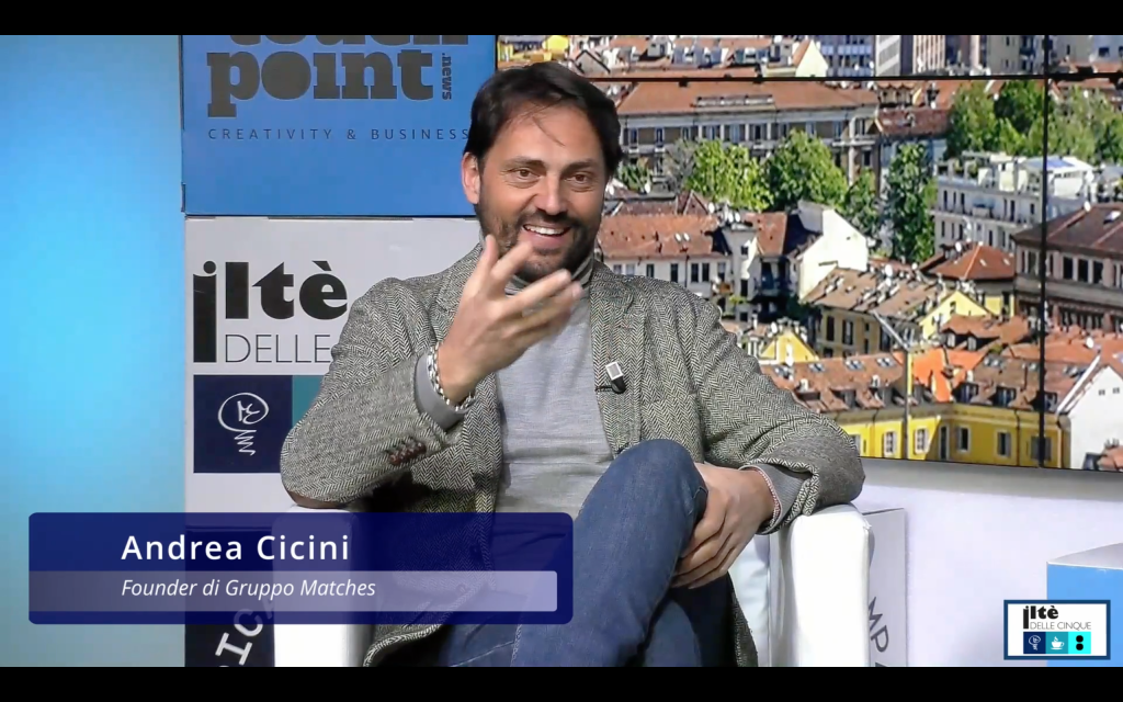 Il Tè delle cinque: “Gruppo Matches accende la creatività”. Ospite ...