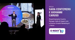 E-Next 2025. Sara Centemero e Giovanni Caruso