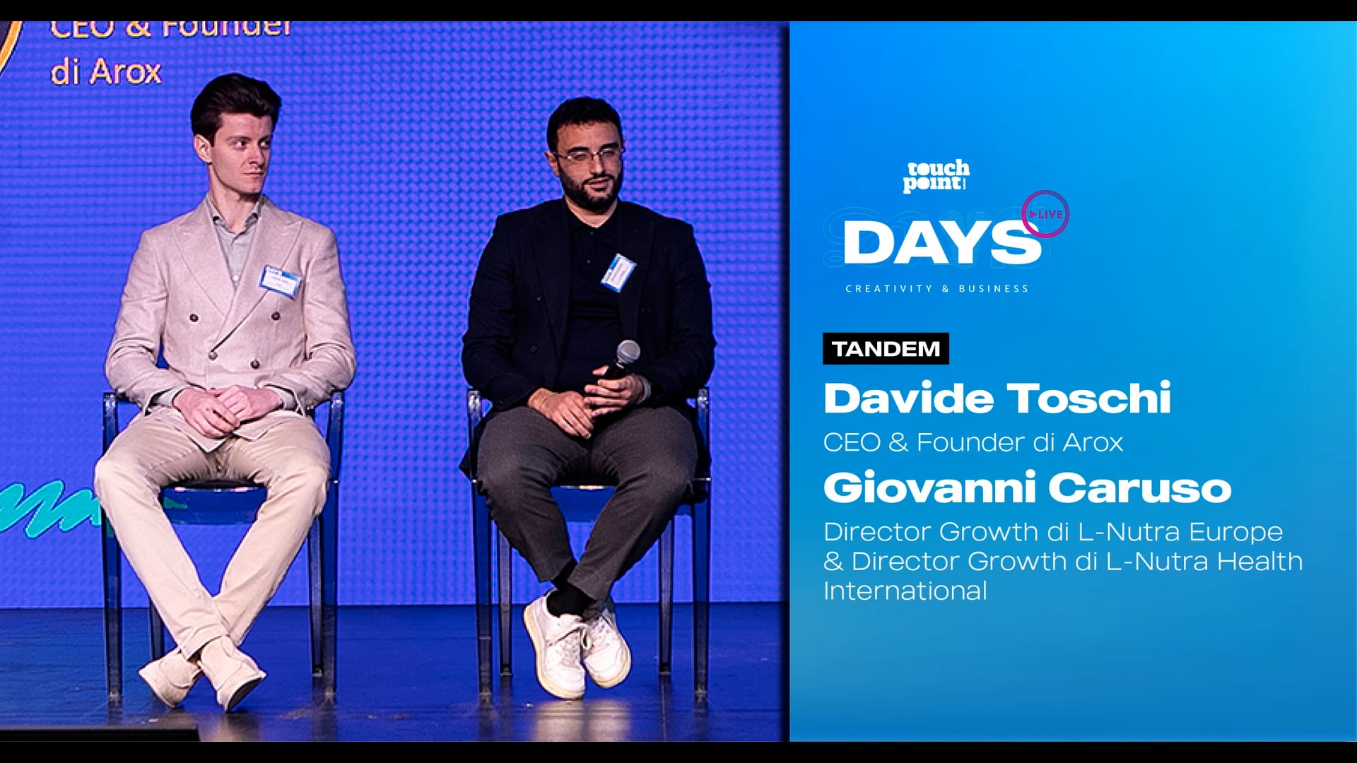 Davide Toschi e Giovanni Caruso