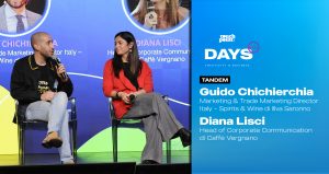 Touchpoint Days identity 2026. Tandem Ambasciatori del Made in Italy. Guido Chichierchia e Diana Lisci