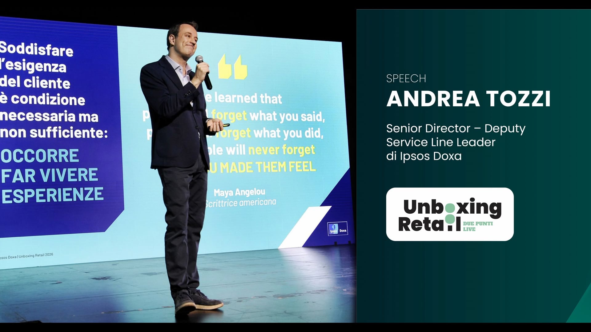 Unboxing Retail 2026, Andrea Tozzi, Ipsos Doxa