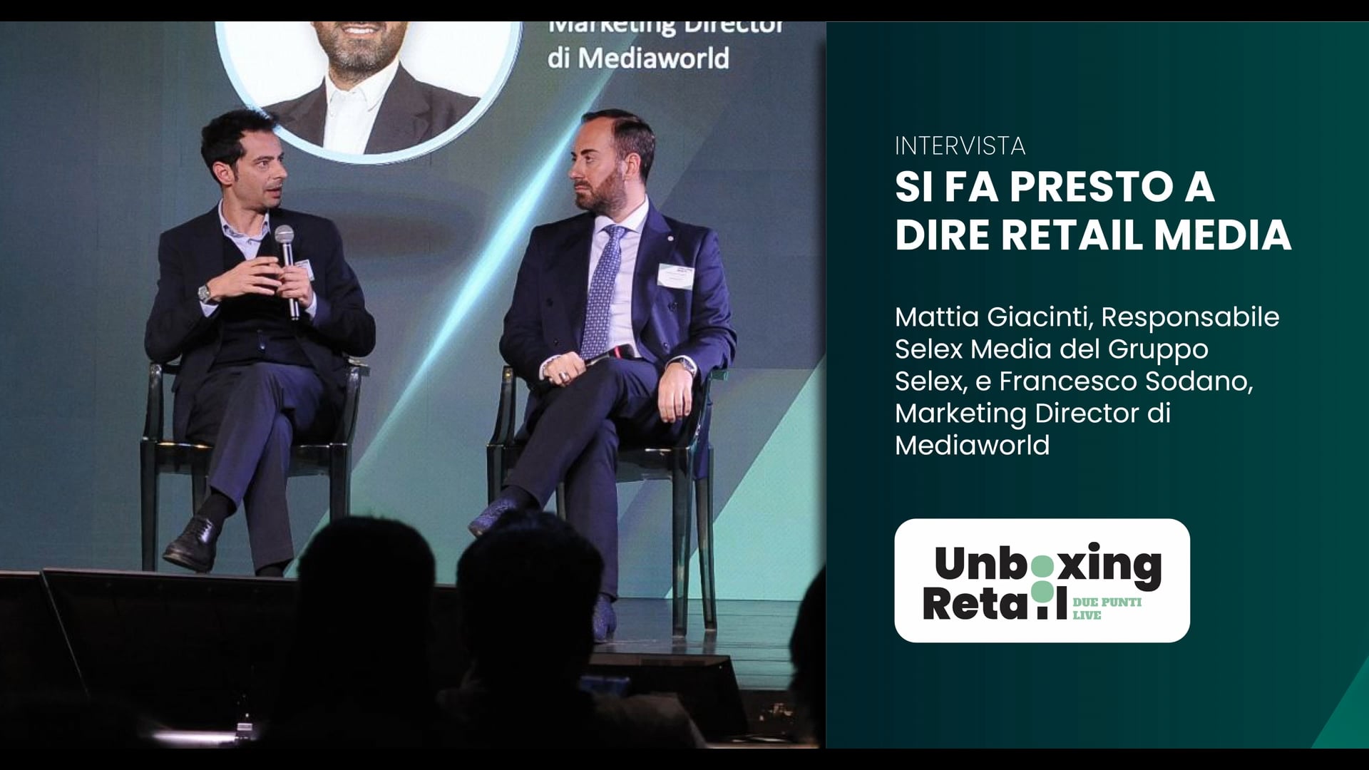 Unboxing Retail 2026, Mattia Giacinti, Francesco Sodano