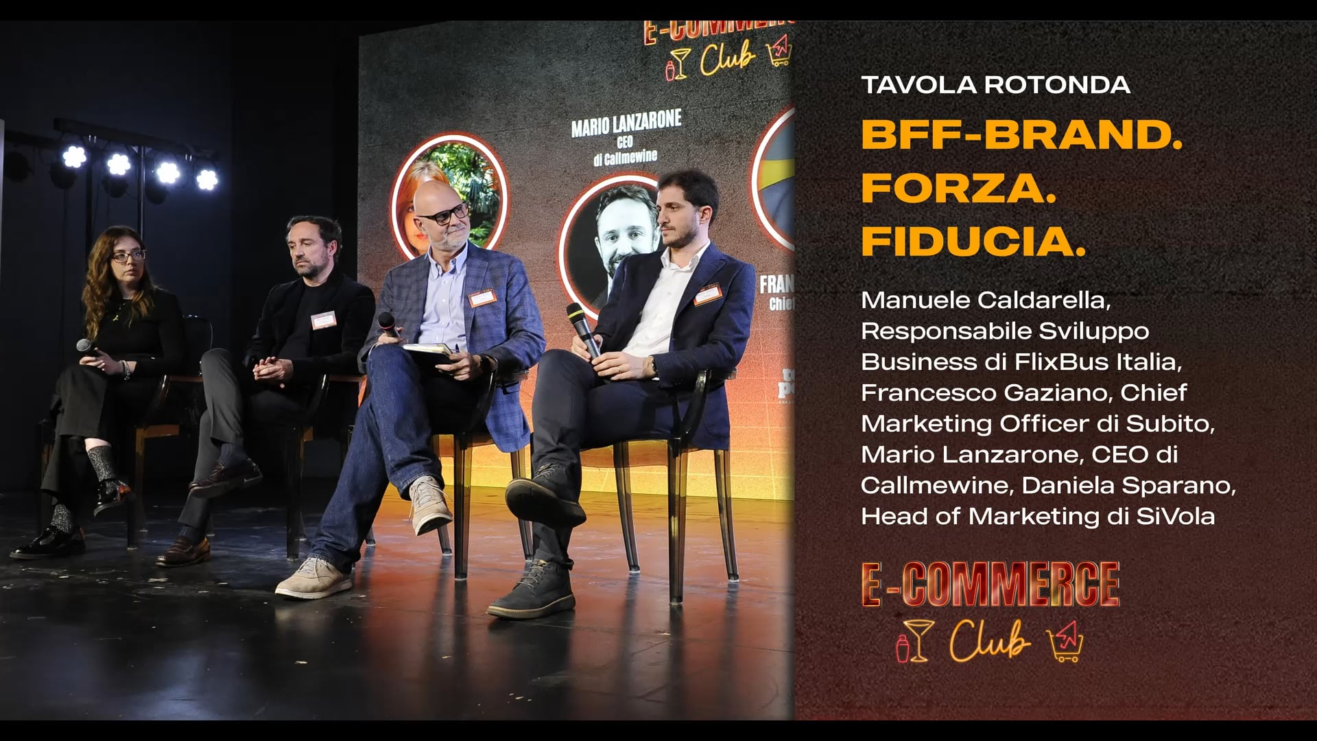 E-Commerce Club. Tavola rotonda: “BFF-Brand. Forza. Fiducia”