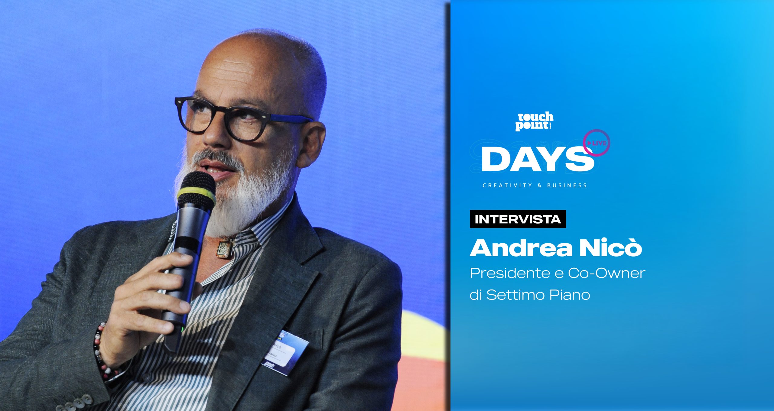 Andrea Nicò, Presidente e Co-Owner di Settimo Piano
